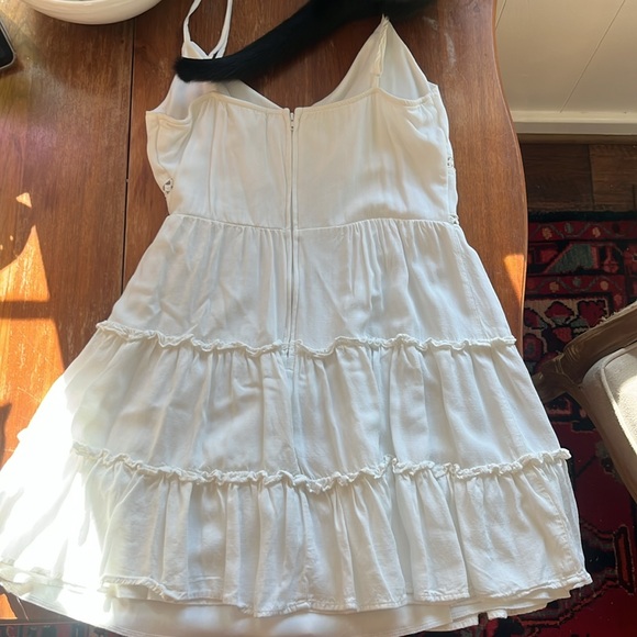 White sun dress, small - Picture 2 of 4